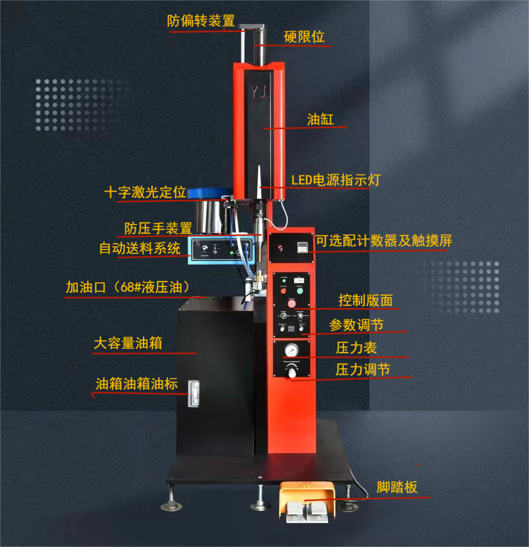 自动送料压铆机